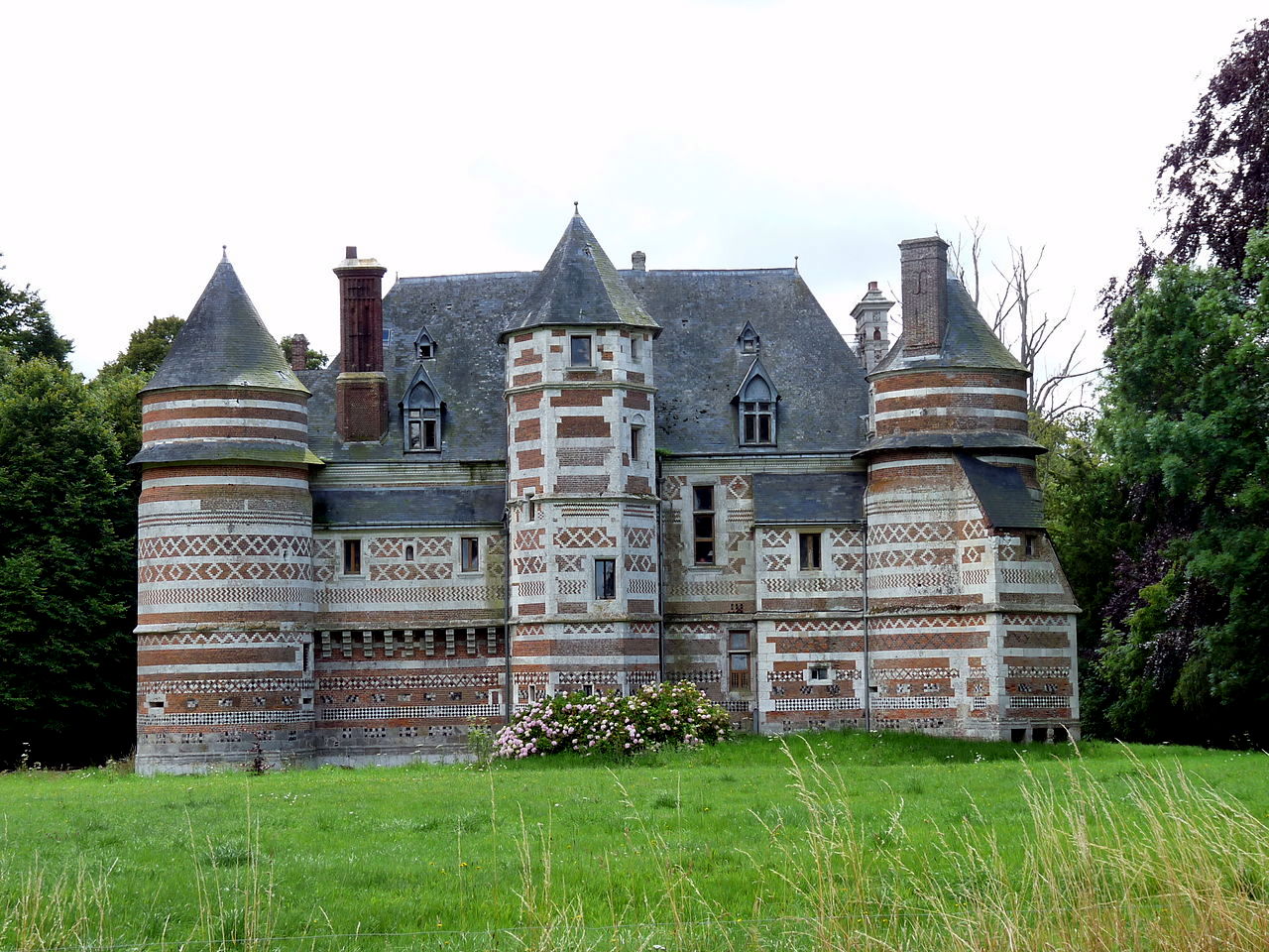 Chateau d'Auffay (Oherville)